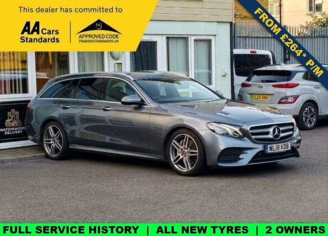 Mercedes-Benz E Class 2.0 E220d Amg Line Estate G-tronic Eur Grey