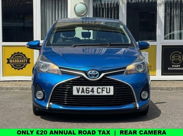 Toyota Yaris 1.5 Vvt-h Icon Hatchback Hybrid E-cvt E Blue #2