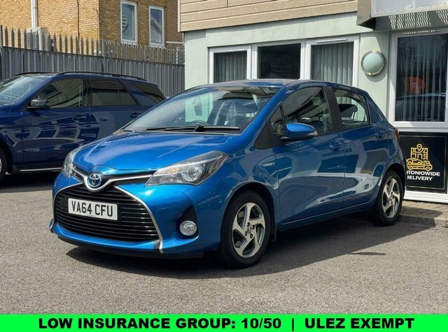 Toyota Yaris 1.5 Vvt-h Icon Hatchback Hybrid E-cvt E Blue #3