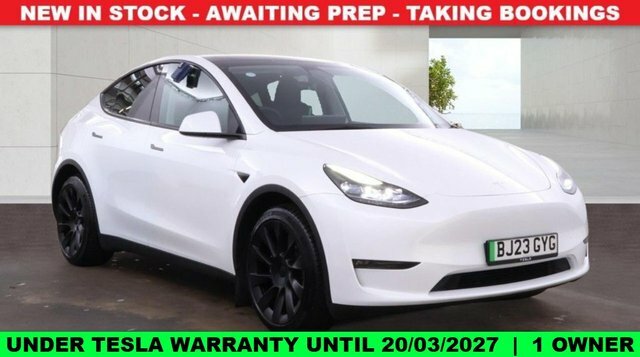 Tesla Model Y Dual Motor Long Range Suv 4Wde White