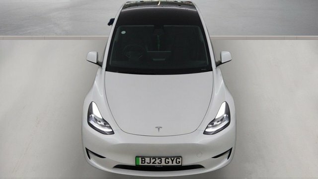 Tesla Model Y Dual Motor Long Range Suv 4Wde White #3