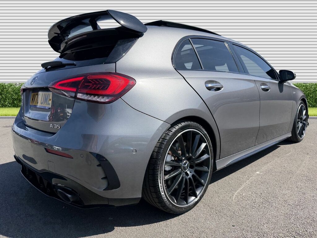 Mercedes-Benz A Class 2.0 A35 Amg Premium Plus Hatchback 7G KV70UML Grey #4