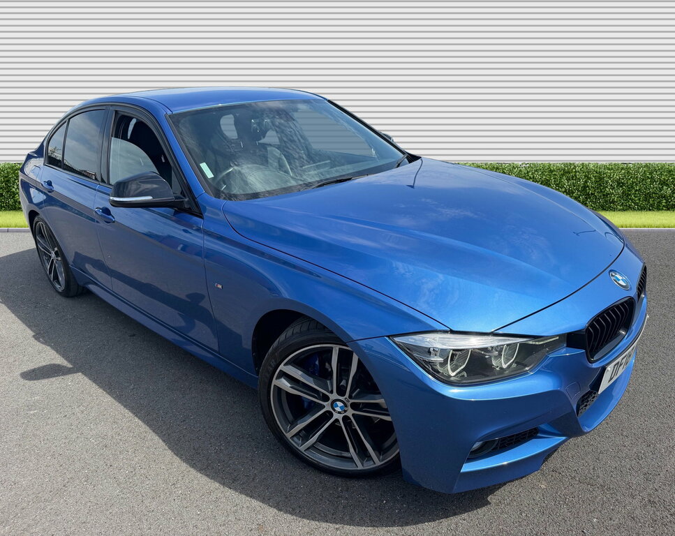 BMW 3 Series 2.0 320D M Sport Shadow Edition Saloon Blue #3