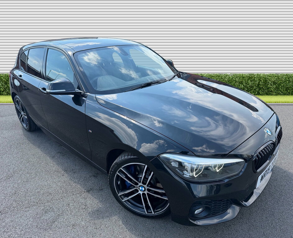BMW 1 Series 1.5 116D M Sport Shadow Edition Hatchback Dies Black #2