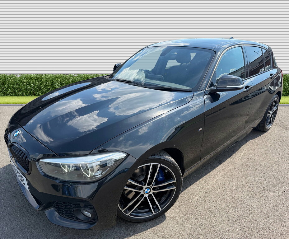 BMW 1 Series 1.5 116D M Sport Shadow Edition Hatchback Dies Black #3