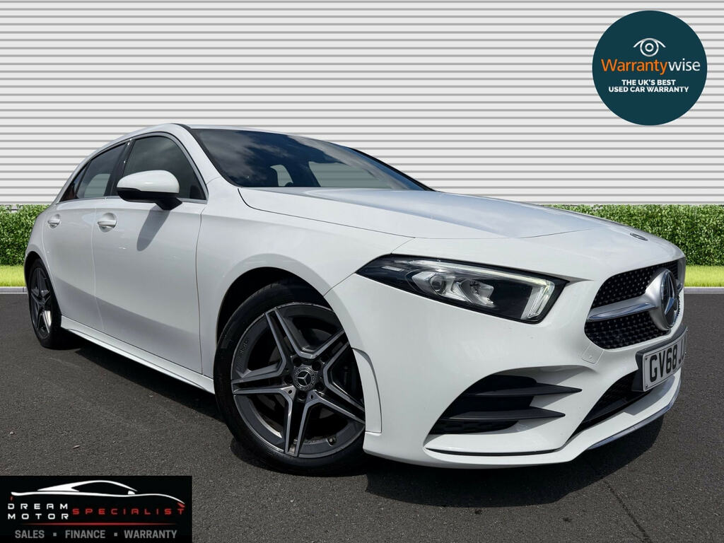 Mercedes-Benz A Class 1.5 A180d Amg Line Hatchback 7G-dct Eur White