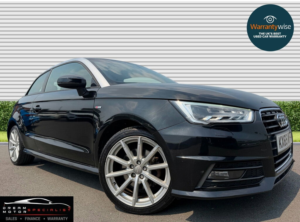 Audi A1 1.4 Tfsi S Line Hatchback Euro 6 Black