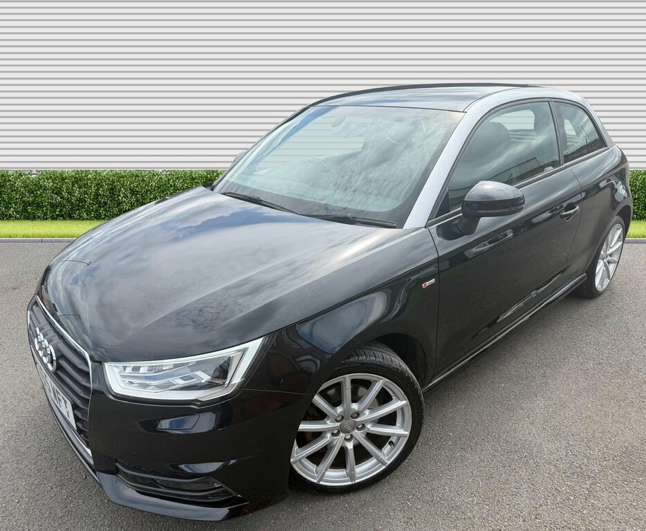 Audi A1 1.4 Tfsi S Line Hatchback Euro 6 Black #2