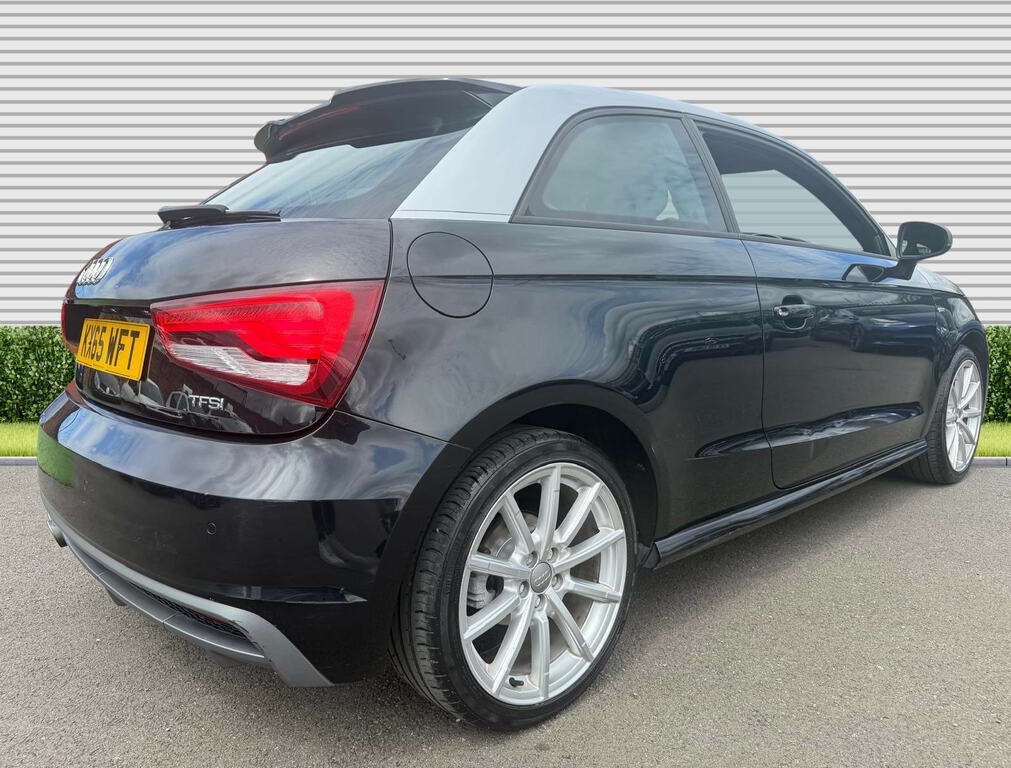 Audi A1 1.4 Tfsi S Line Hatchback Euro 6 Black #3
