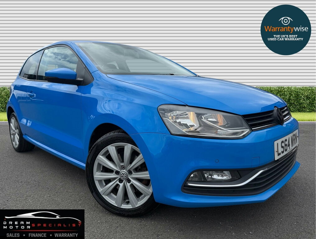 Volkswagen Polo 1.2 Tsi Bluemotion Tech Sel Hatchback M Blue