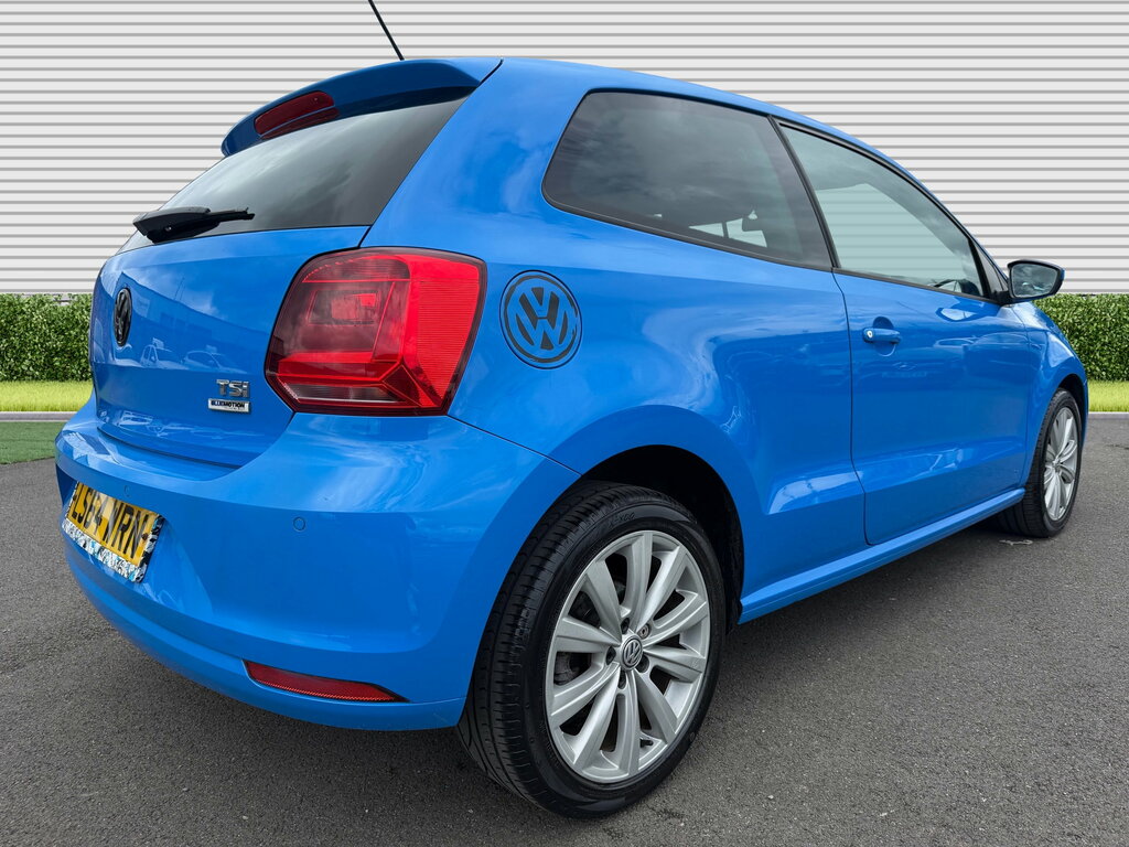 Volkswagen Polo 1.2 Tsi Bluemotion Tech Sel Hatchback M Blue #6