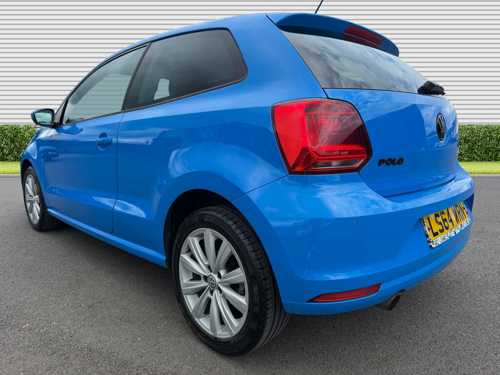 Volkswagen Polo 1.2 Tsi Bluemotion Tech Sel Hatchback M Blue #3