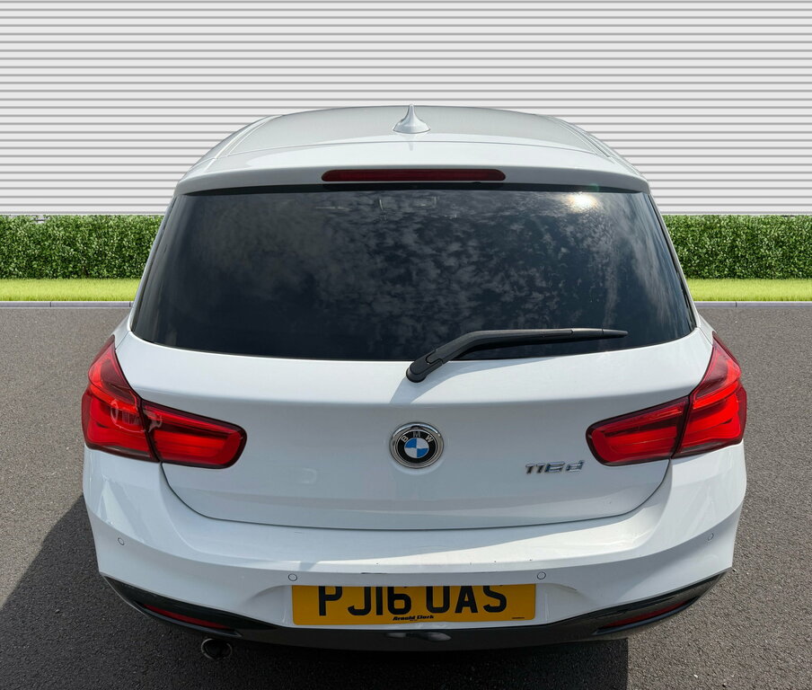 BMW 1 Series 1.5 116D M Sport Hatchback Euro 6 White #6