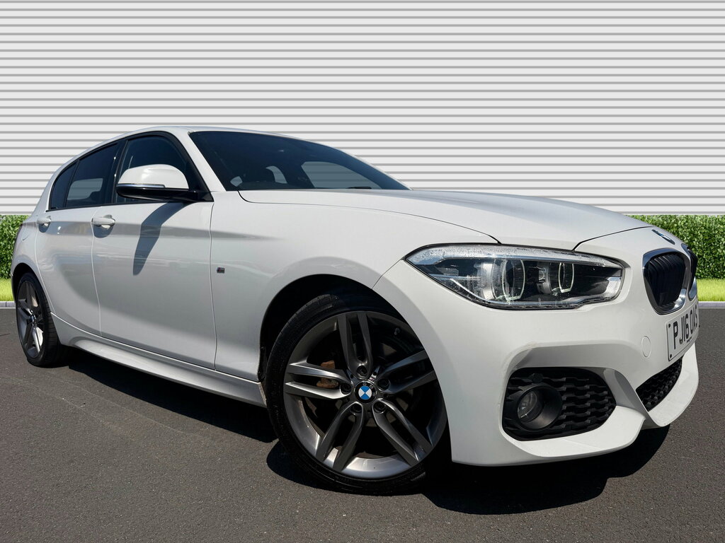 BMW 1 Series 1.5 116D M Sport Hatchback Euro 6 White #4