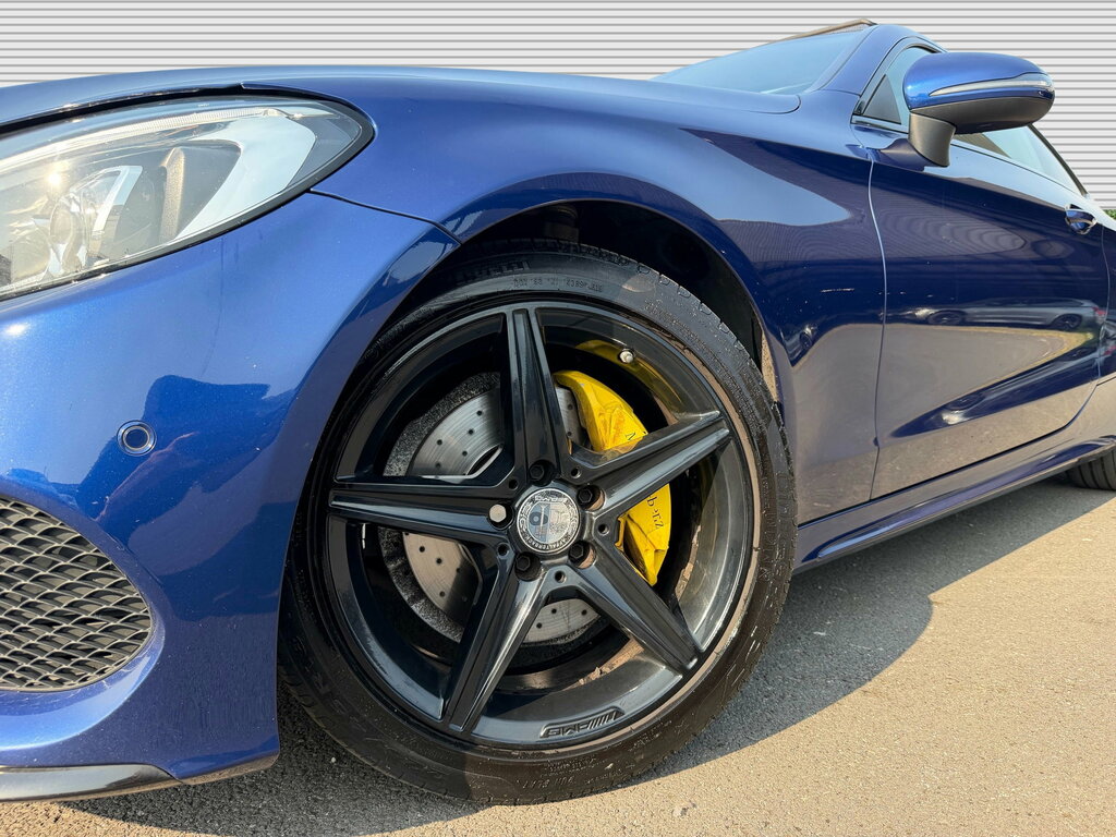 Mercedes-Benz C Class 2.1 C220d Amg Line Premium Plus Coupe Blue #5