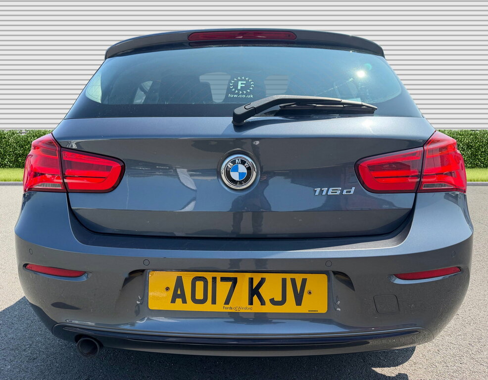 BMW 1 Series 1.5 116D Sport Hatchback Euro 6 S Grey #4