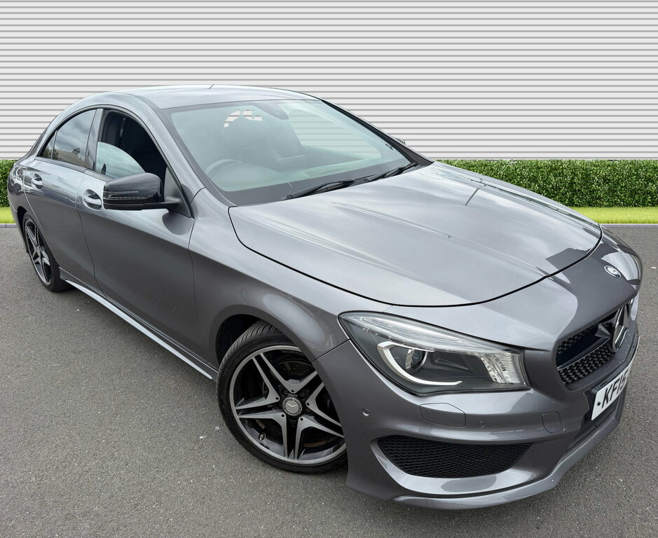 Mercedes-Benz CLA Class 2.1 Cla200 Cdi Amg Sport Coupe 7G-dct E KF15JRU Grey #3
