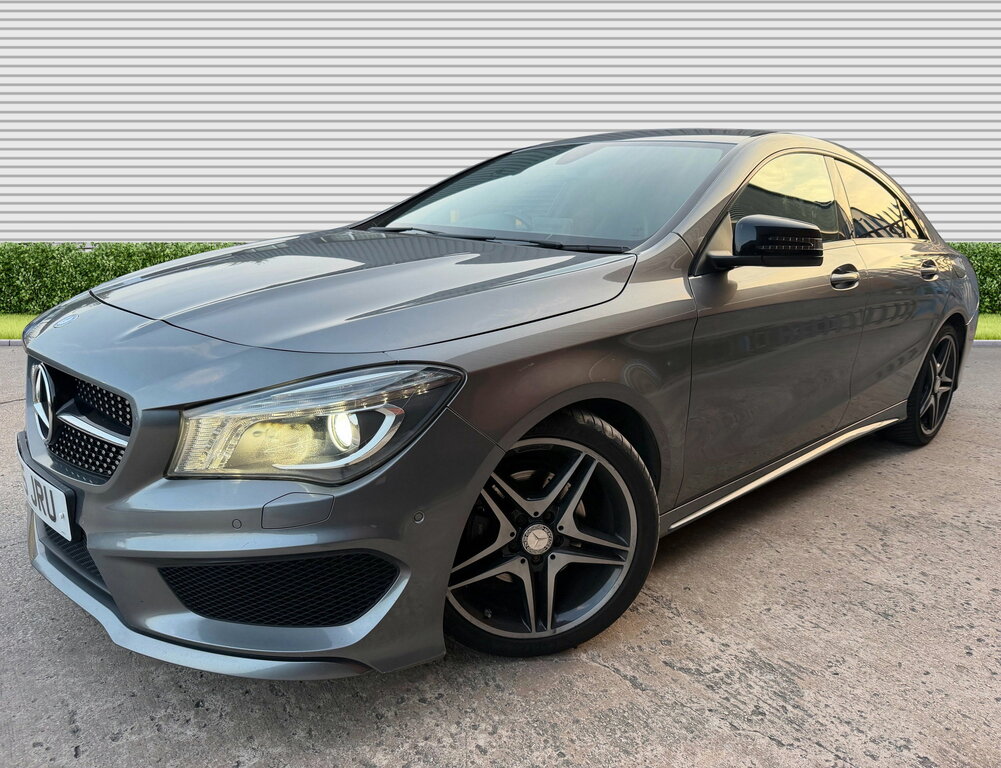 Mercedes-Benz CLA Class 2.1 Cla200 Cdi Amg Sport Coupe 7G-dct E Grey #3