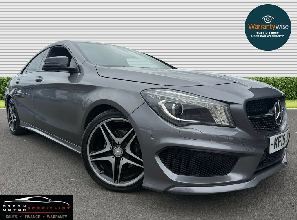 Mercedes-Benz CLA Class 2.1 Cla200 Cdi Amg Sport Coupe 7G-dct E KF15JRU Grey