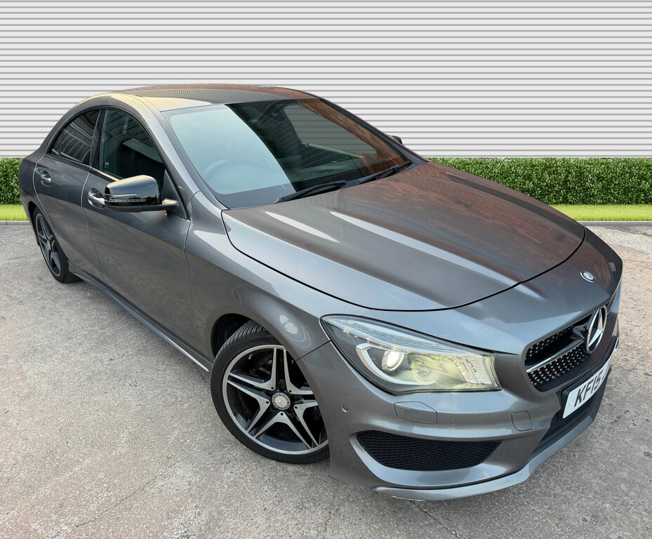 Mercedes-Benz CLA Class Saloon Black #8