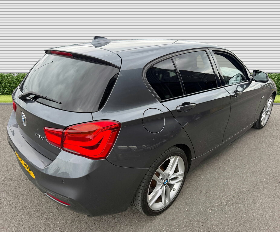BMW 1 Series 1.5 116D M Sport Hatchback Euro 6 Grey #4