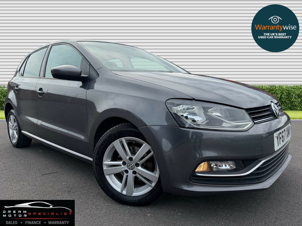 Volkswagen Polo 1.0 Match Edition Hatchback Euro Grey