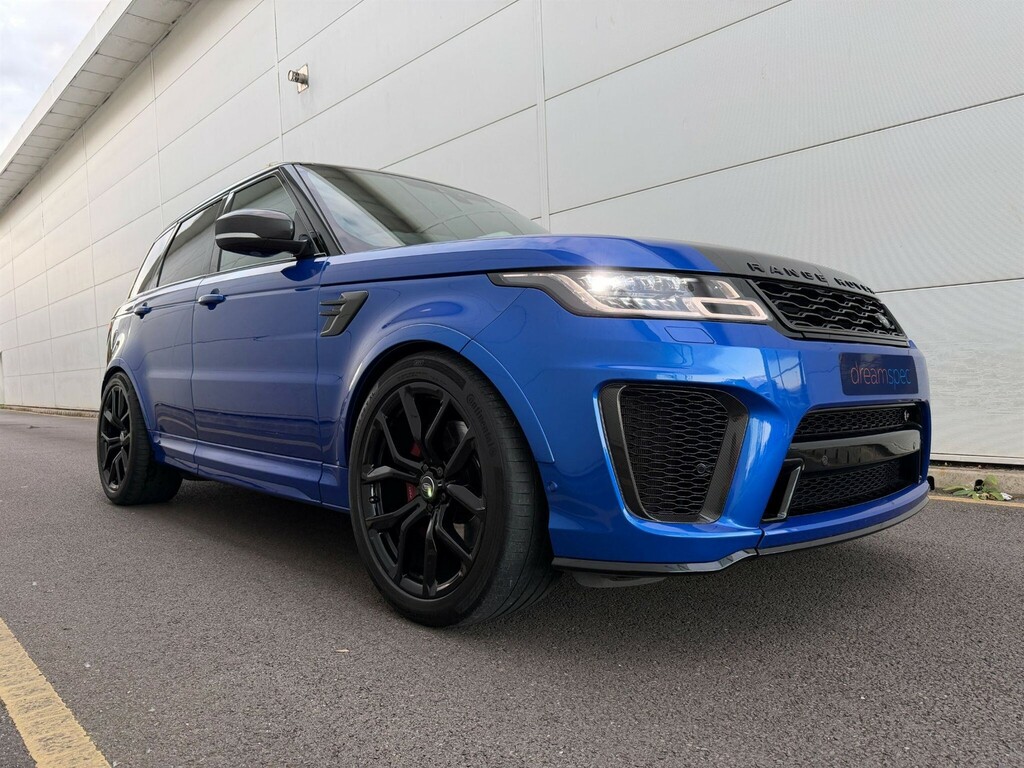Land Rover Range Rover Sport 5.0 P575 V8 Svr Suv 4Wd Euro 6 S KY19EXK Blue #4