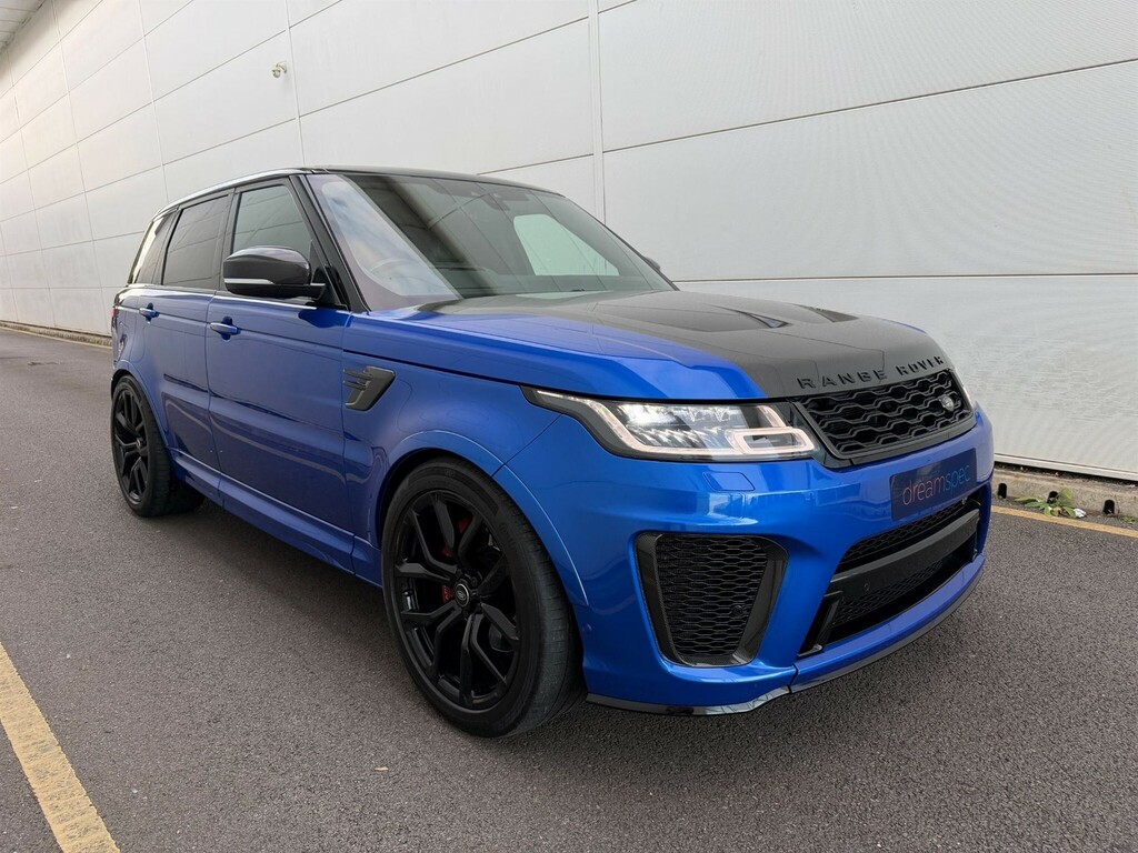 Land Rover Range Rover Sport 5.0 P575 V8 Svr Suv 4Wd Euro 6 S KY19EXK Blue #5