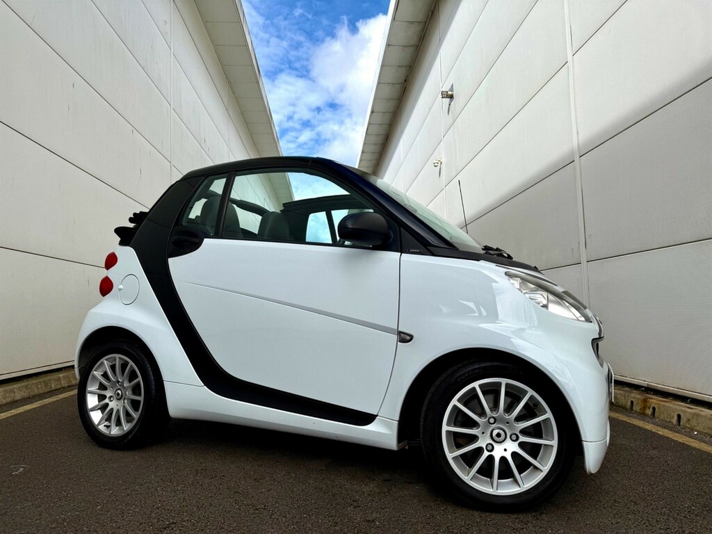 Smart Fortwo Cabrio 1.0 Mhd Passion Cabriolet Softtouch Eur White #4