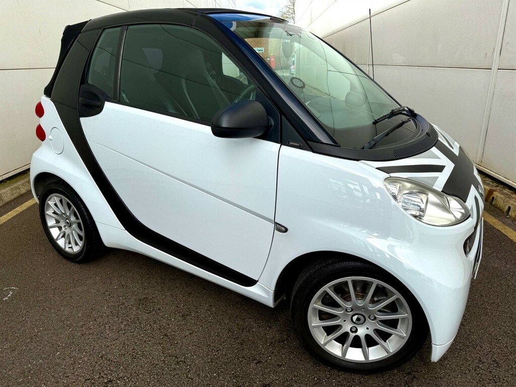 Smart Fortwo Cabrio 1.0 Mhd Passion Cabriolet Softtouch Eur White #5