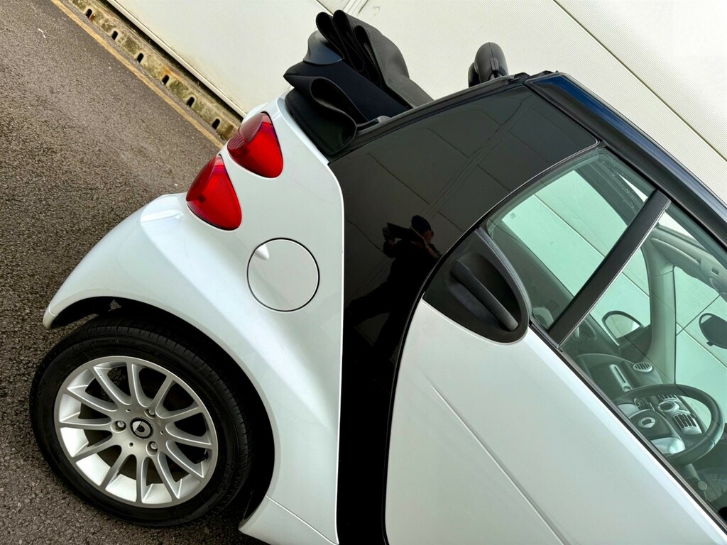 Smart Fortwo Cabrio 1.0 Mhd Passion Cabriolet Softtouch Eur White #3
