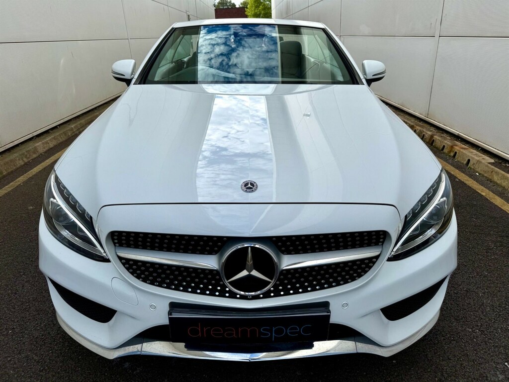 Mercedes-Benz C Class 2.0 Amg Line Cabriolet G-tronic Euro 6 WT18MEV White #4