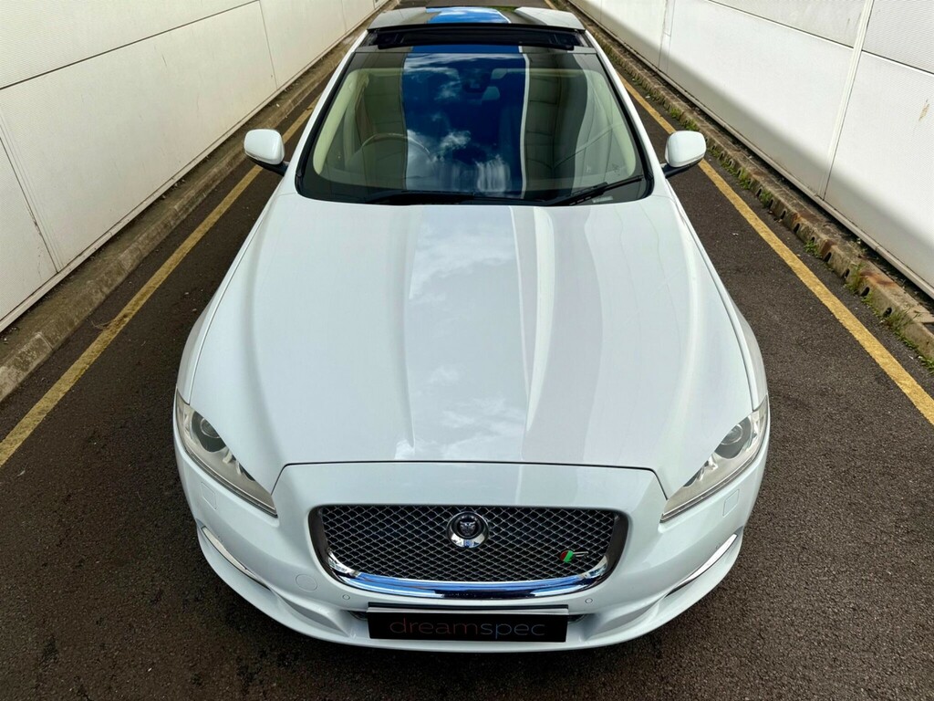 Jaguar XJ 5.0 V8 Supersport Saloon Euro 5 5 ED02JAG White #3