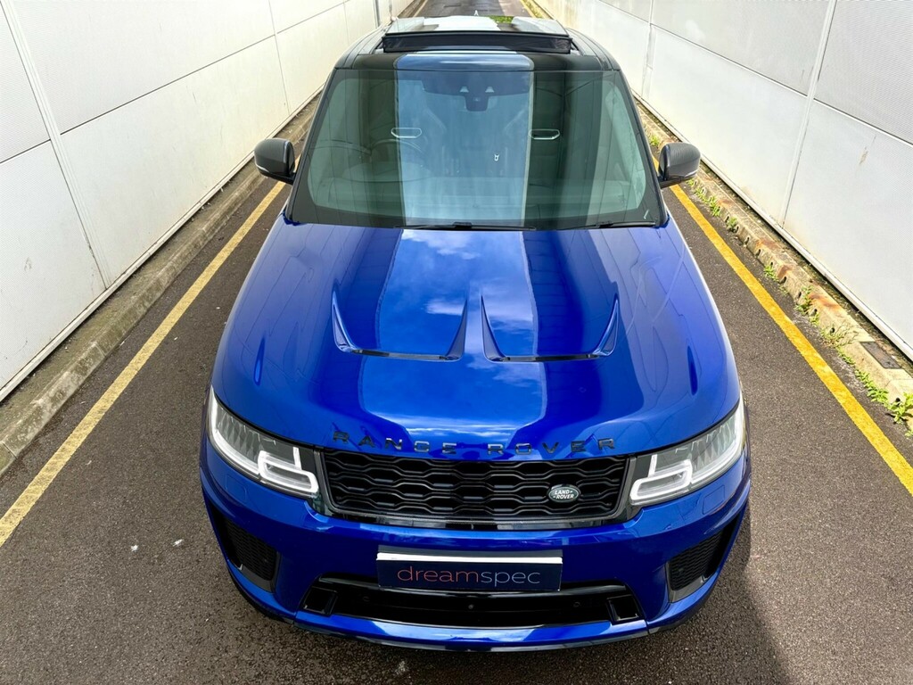 Land Rover Range Rover Sport 5.0 P575 V8 Svr Suv 4Wd Euro 6 S MY66KEL Blue #3
