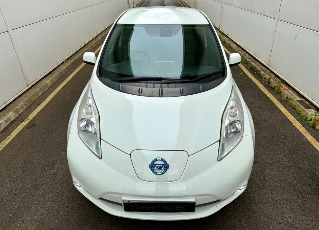 Nissan Leaf 24Kwh Acenta Hatchback 107 Bhp White #5