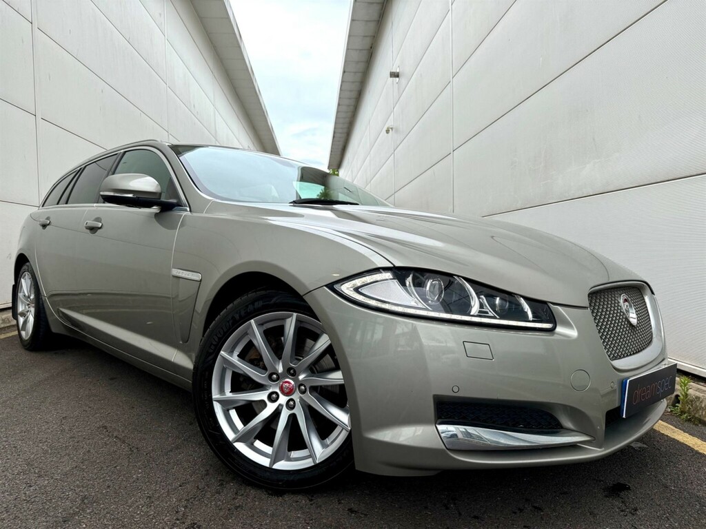 Jaguar XF 2.2D Premium Luxury Sportbrake Eur SY14OAC Gold #5