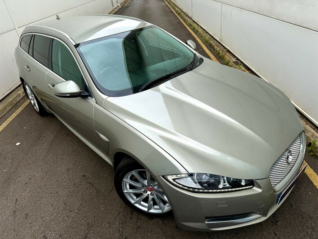 Jaguar XF 2.2D Premium Luxury Sportbrake Eur SY14OAC Gold #3