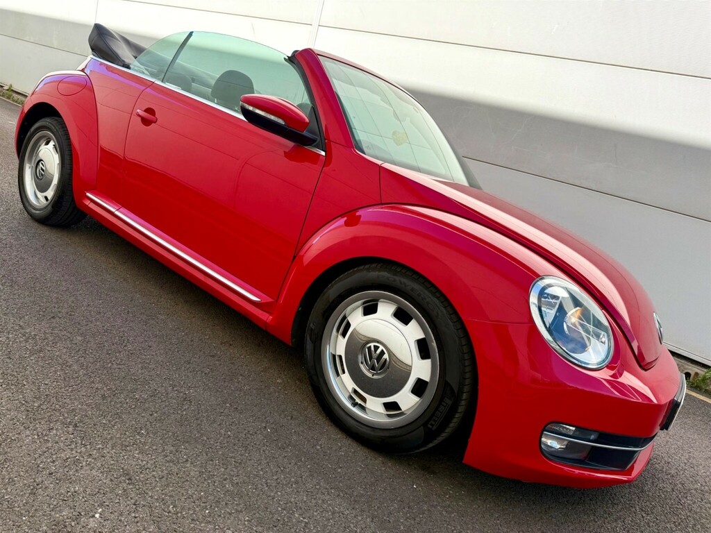 Volkswagen Beetle 2.0 Tdi Design Cabriolet Euro 5 Red #5