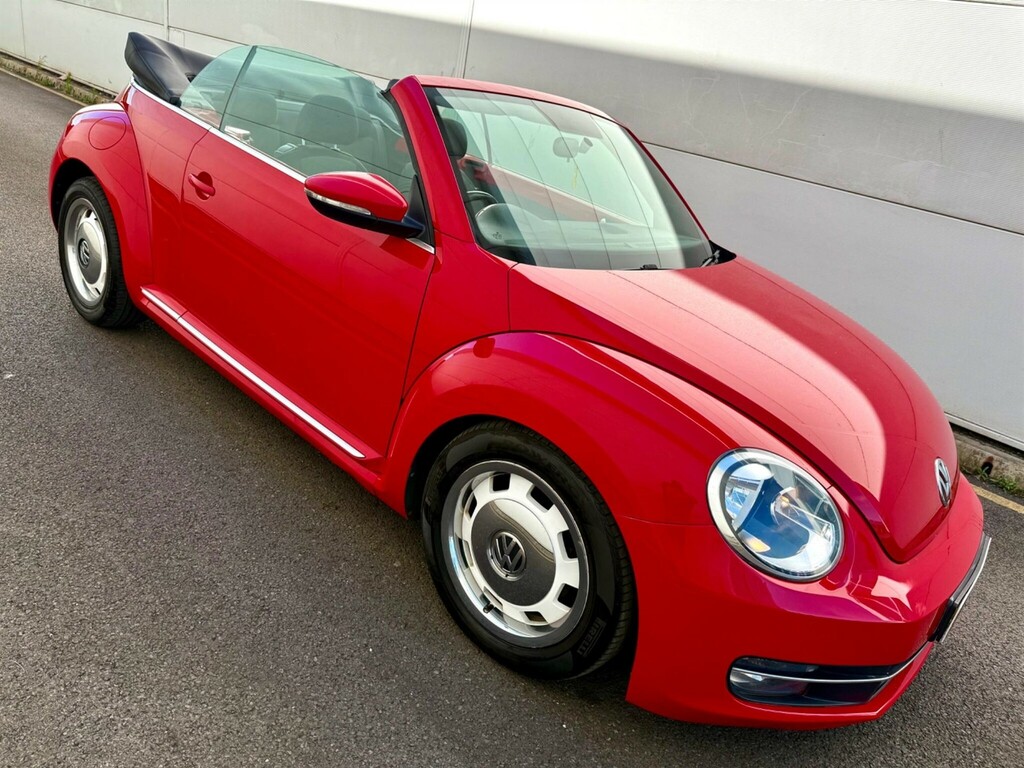 Volkswagen Beetle 2.0 Tdi Design Cabriolet Euro 5 Red #6
