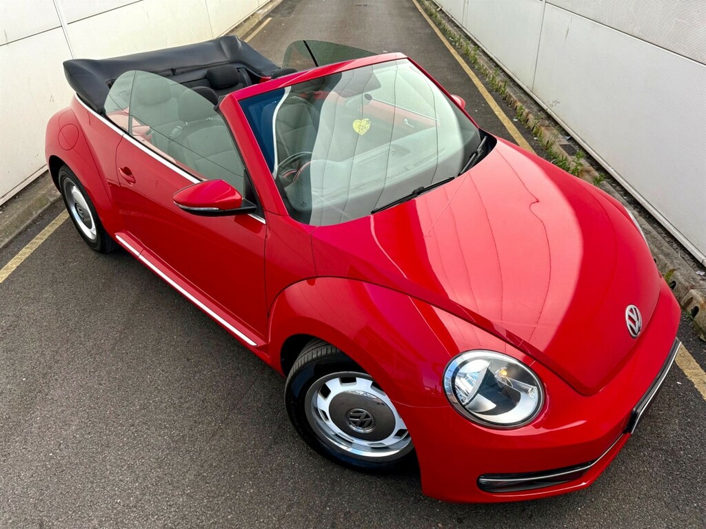 Volkswagen Beetle 2.0 Tdi Design Cabriolet Euro 5 Red