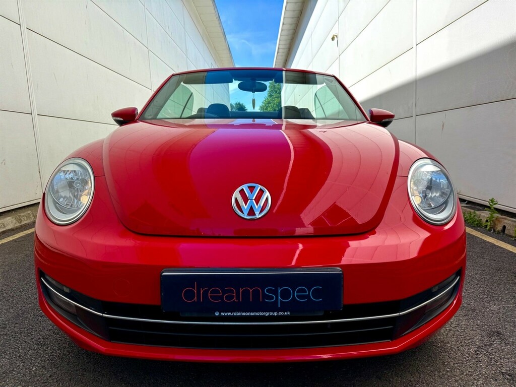 Volkswagen Beetle 2.0 Tdi Design Cabriolet Euro 5 Red #2