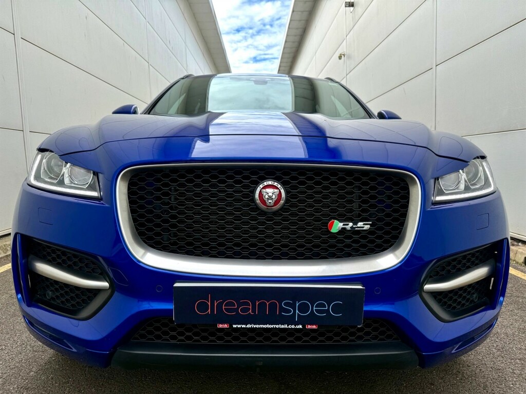 Jaguar F-Pace 2.0 D240 R-sport Suv Awd Euro 6 S NV17UML Blue #4