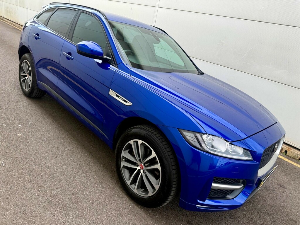 Jaguar F-Pace 2.0 D240 R-sport Suv Awd Euro 6 S NV17UML Blue #6