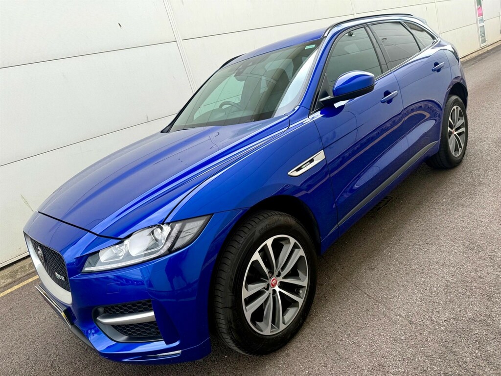 Jaguar F-Pace 2.0 D240 R-sport Suv Awd Euro 6 S NV17UML Blue #5