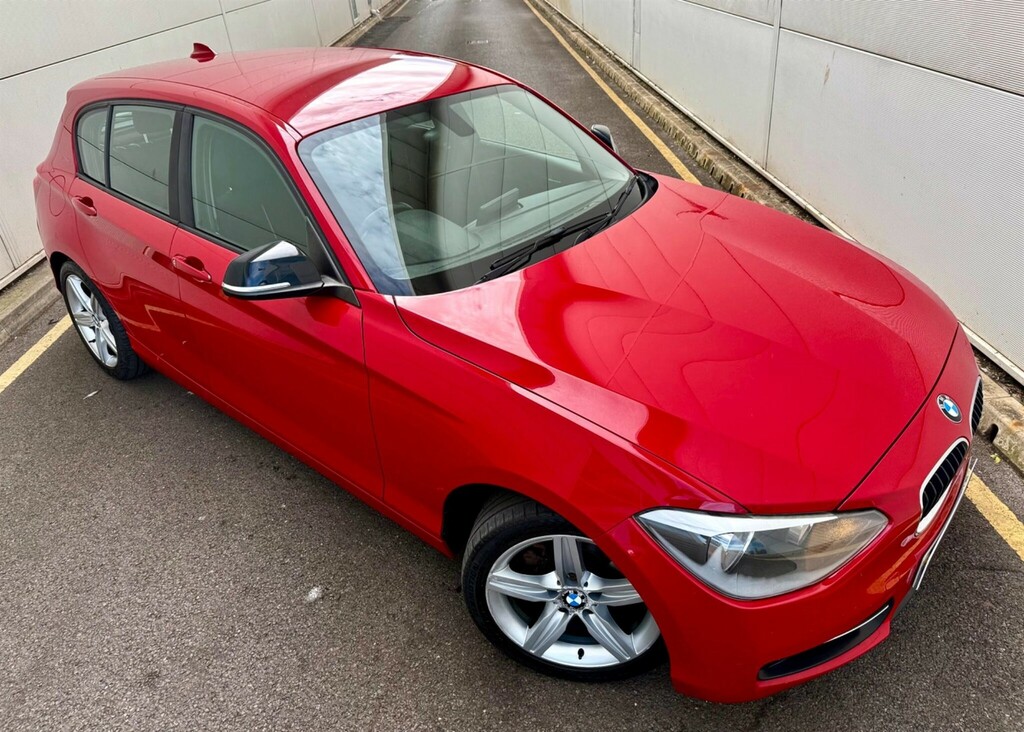 BMW 1 Series 2.0 118D Sport Hatchback Euro 5 Red