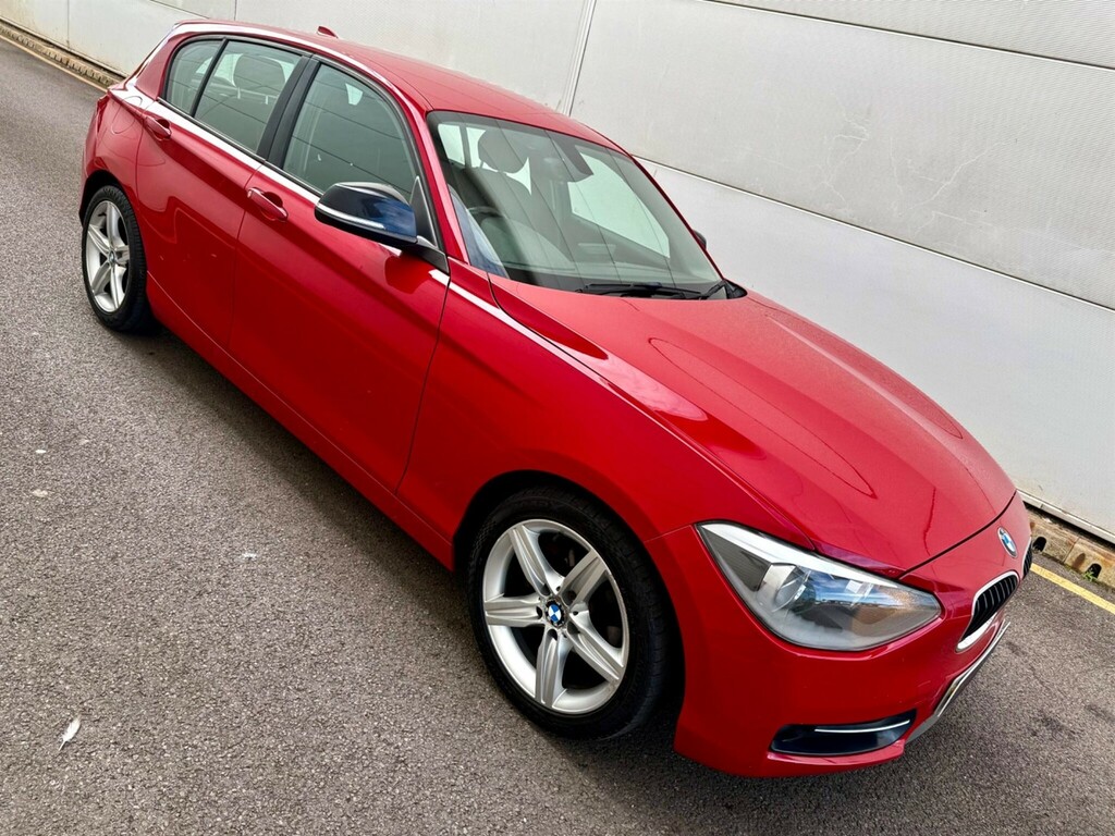 BMW 1 Series 2.0 118D Sport Hatchback Euro 5 Red #6