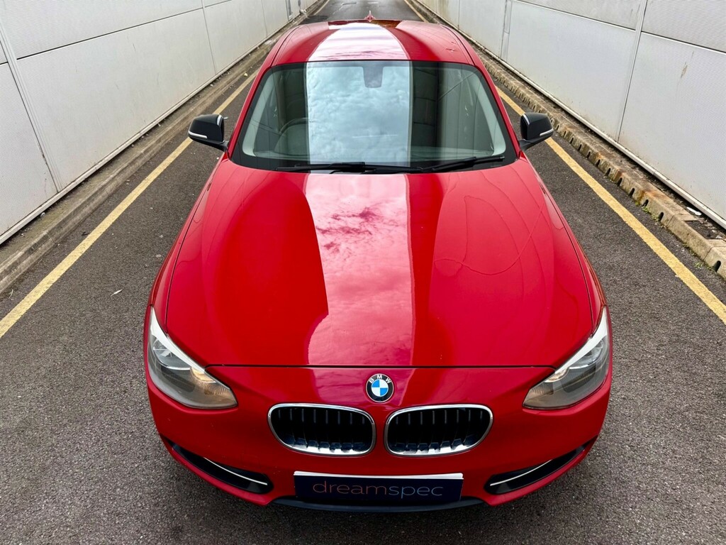 BMW 1 Series 2.0 118D Sport Hatchback Euro 5 Red #2