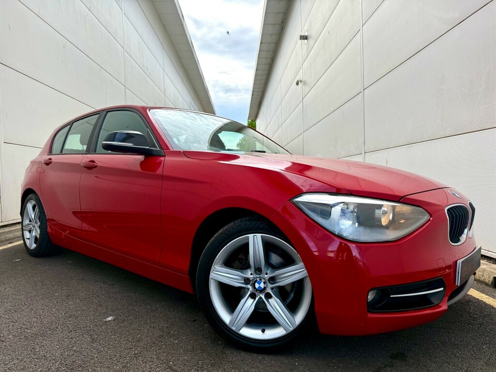 BMW 1 Series 2.0 118D Sport Hatchback Euro 5 Red #5