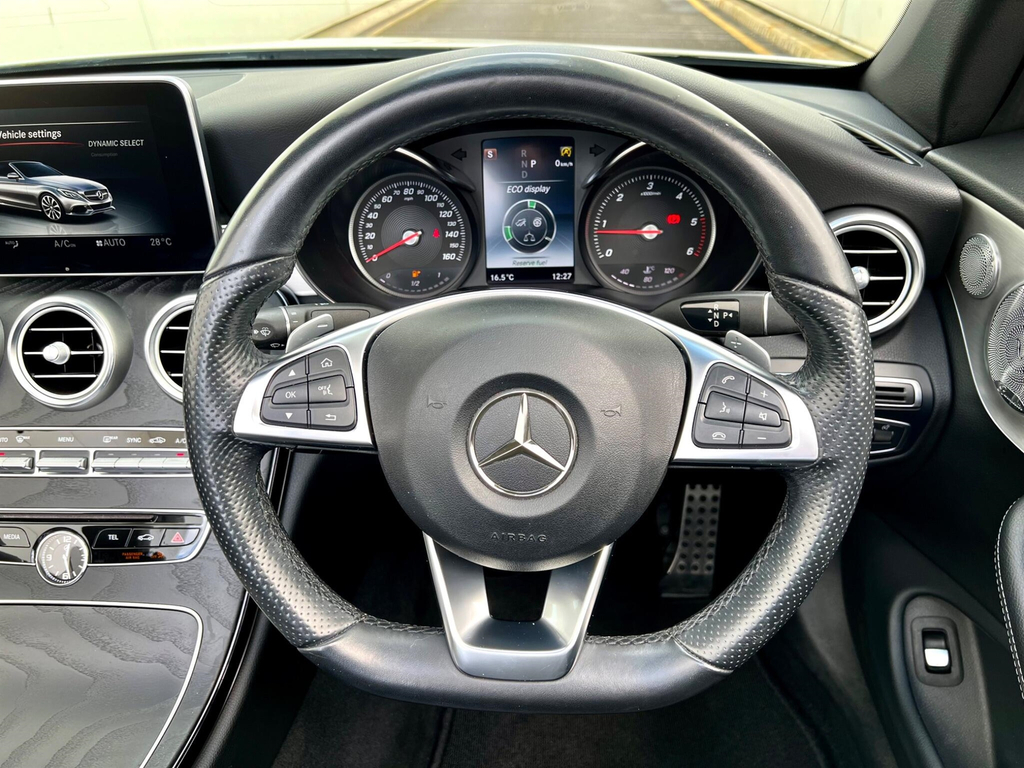 Mercedes-Benz C Class 2.1 Dh Sport G-tronic Euro 6 Ss Silver #26