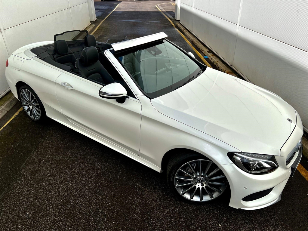Mercedes-Benz C Class 2.1 C220d Amg Line Premium Plus Cabriolet Di  #3